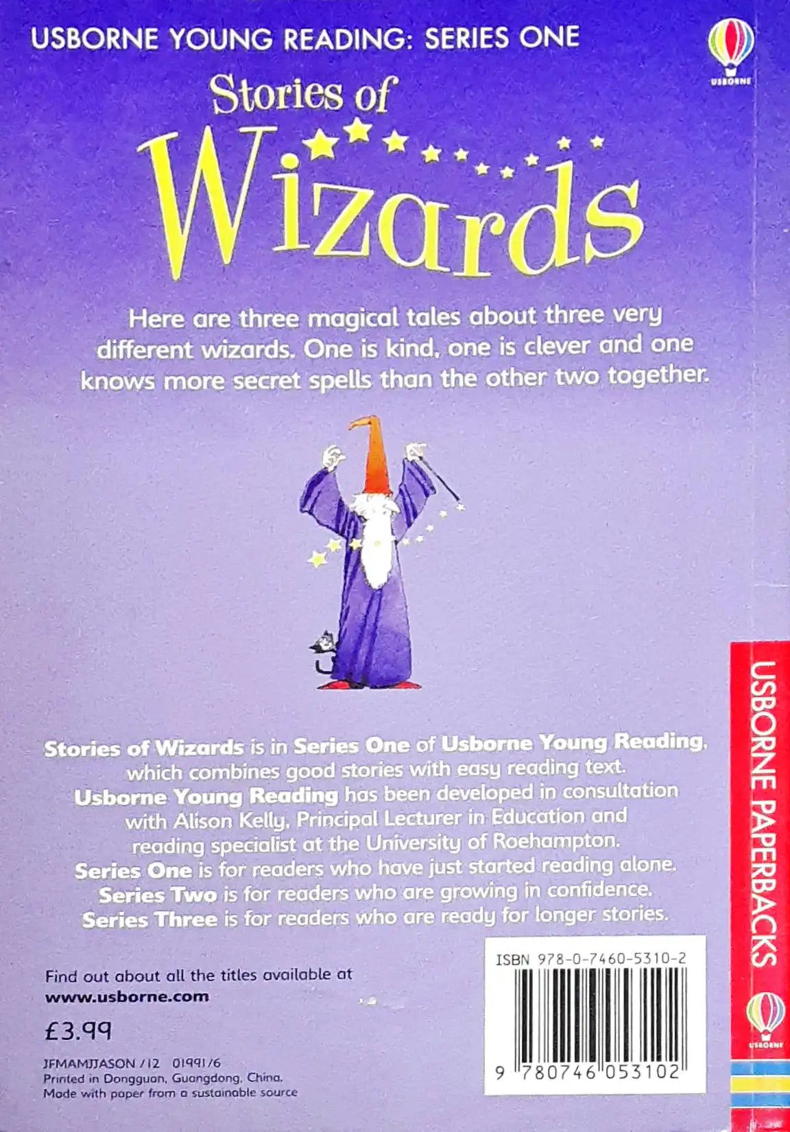 Usborne Young Reading Stories Of Wizards (P)