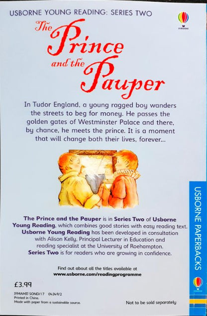 The Prince And The Pauper - Usborne Young Reading