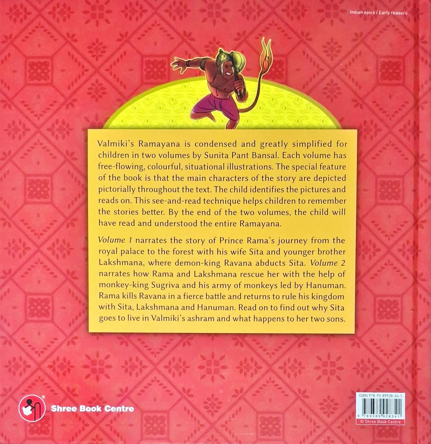 Valmiki's Ramayana for Early Readers : Volume 2 | Hardcover