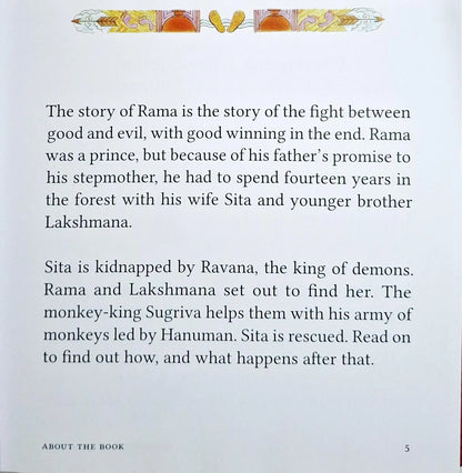Valmiki's Ramayana for Early Readers : Volume 2 | Hardcover