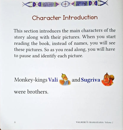 Valmiki's Ramayana for Early Readers : Volume 2 | Hardcover