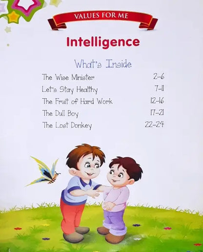 Values For Me Intelligence Book That Builds Character (P)