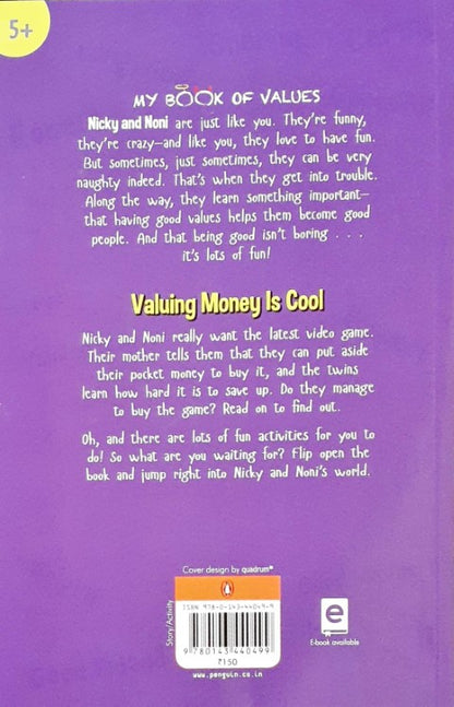 My Book Of Values : Valuing Money Is Cool - Story And Activity Book