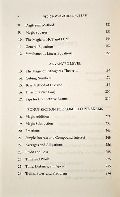 Vedic Mathematics Made Easy
