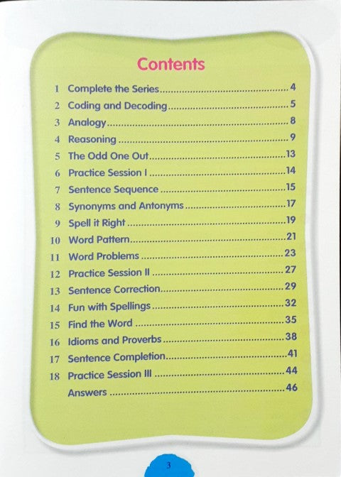 Verbal  Reasoning - Book - 6