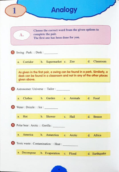 Verbal  Reasoning - Book - 7