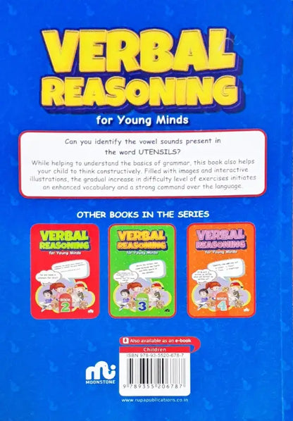 Verbal Reasoning for Young Minds Book 1