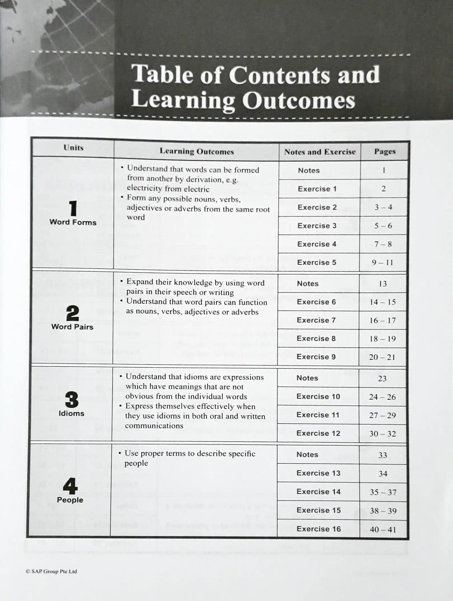 SAP Vocabulary Builder Secondary Level 4
