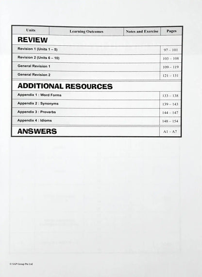 SAP Vocabulary Builder Secondary Level 4