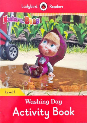 Ladybird Readers Level 1 Masha And The Bear Washing Day Activity Book