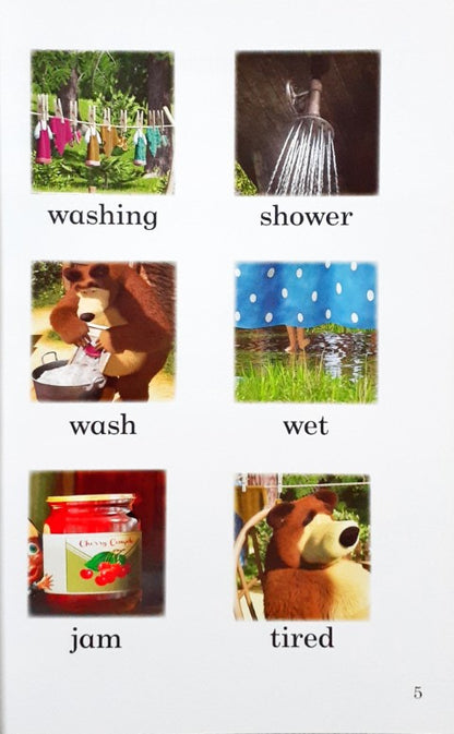 Ladybird Readers Level 1 Masha And The Bear Washing Day