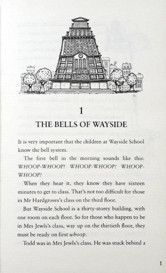 Wayside School #4 Wayside School Beneath the Cloud of Doom