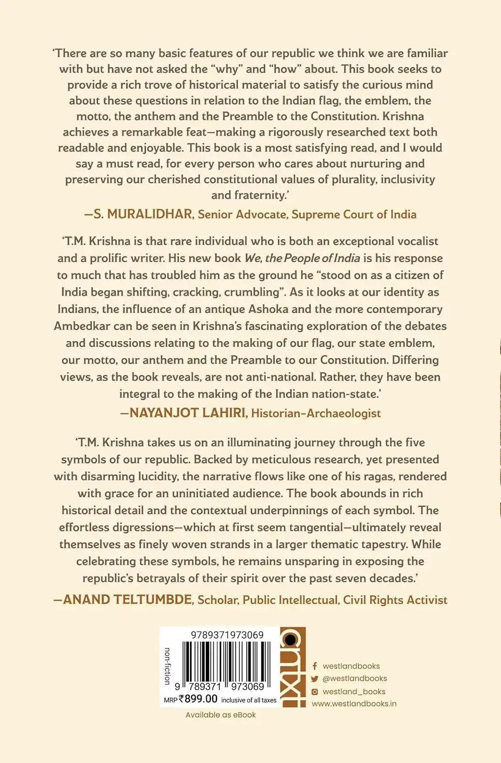 We, The People Of India : Decoding A Nation’s Symbols | Hardcover