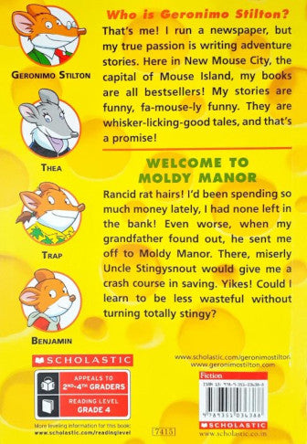 Welcome To Moldy Manor: Geronimo Stilton 59