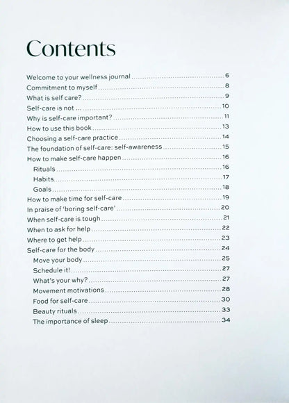 Wellness Journal
