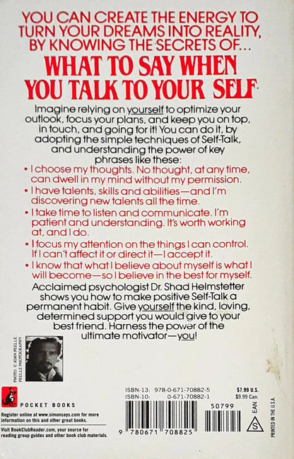 What to Say When you Talk To Yourself (P)