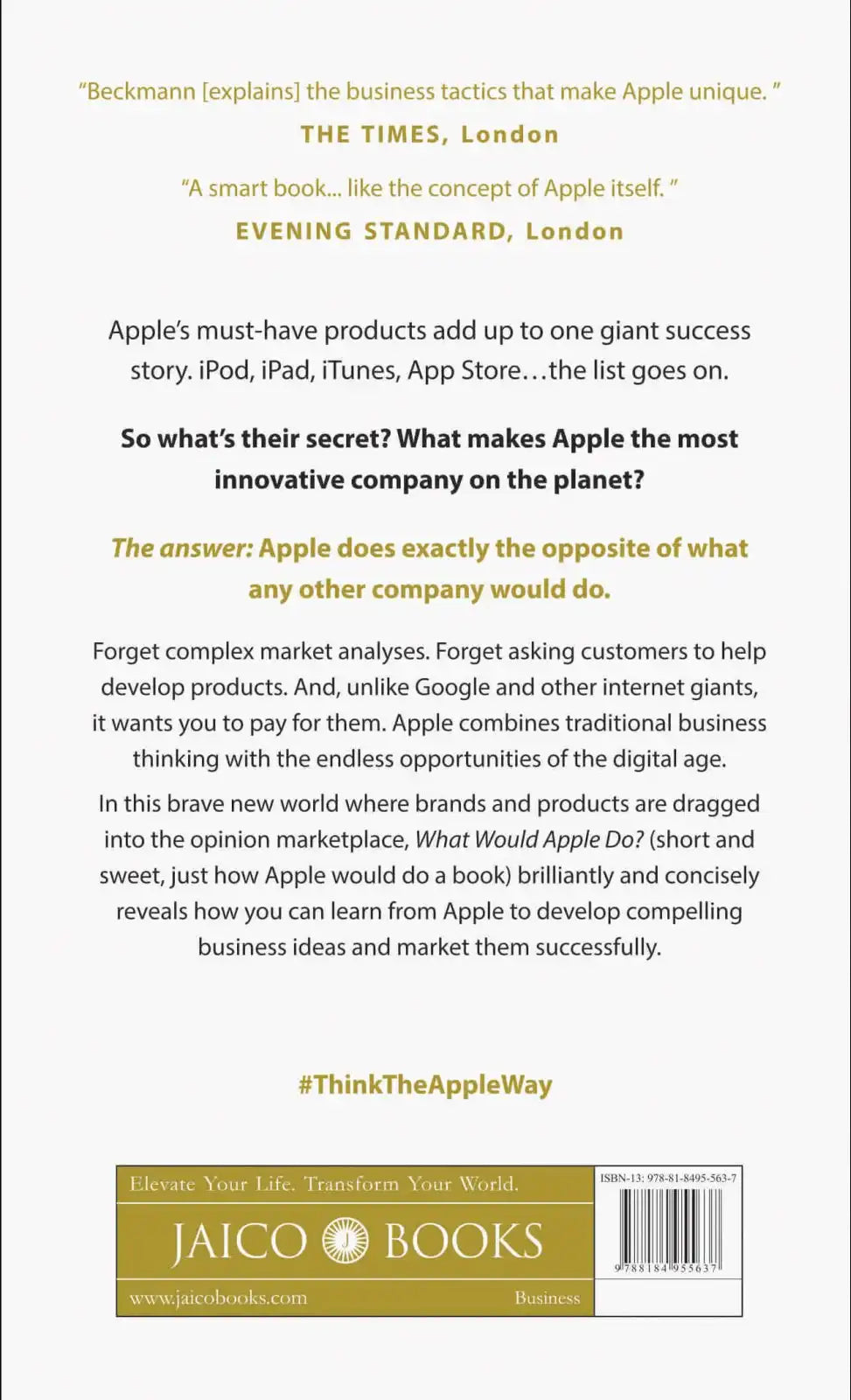 What Would Apple Do?