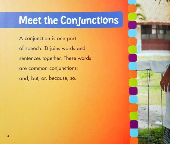 Parts Of Speech What Is A Conjunction