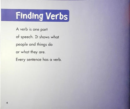 Parts Of Speech What Is A Verb