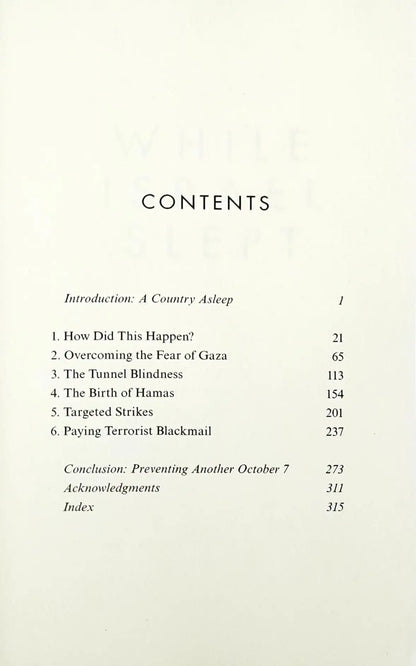 While Israel Slept : How Hamas Surprised the Most Powerful Military in the Middle East
