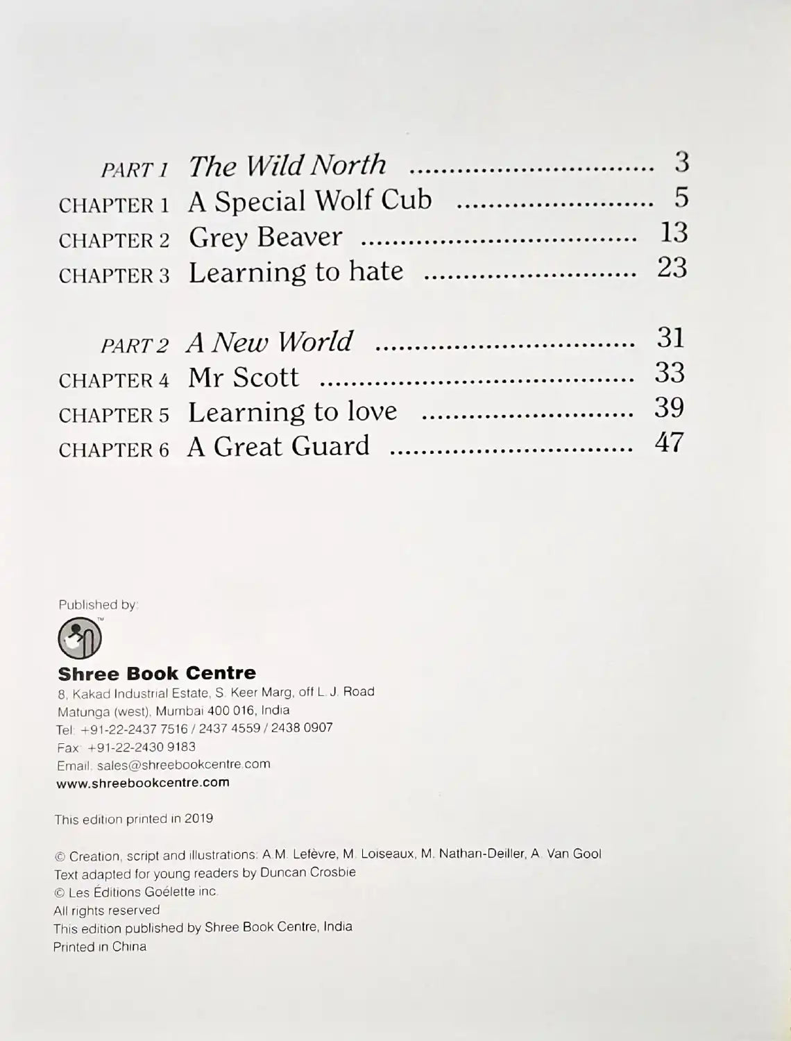 Junior Classics : White Fang