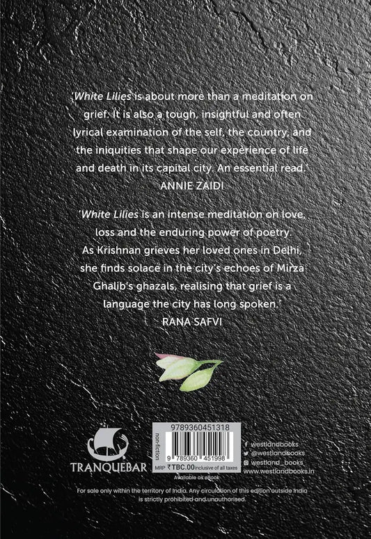 White Lilies : An Essay On Grief | Hardcover