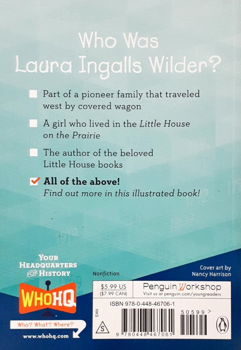 Who Was Laura Ingalls Wilder?