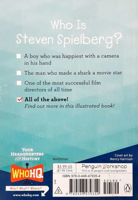 Who Is Steven Spielberg – Books And You