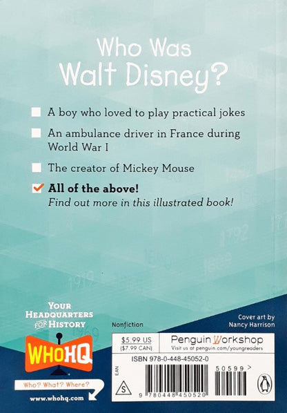 Who Was Walt Disney?