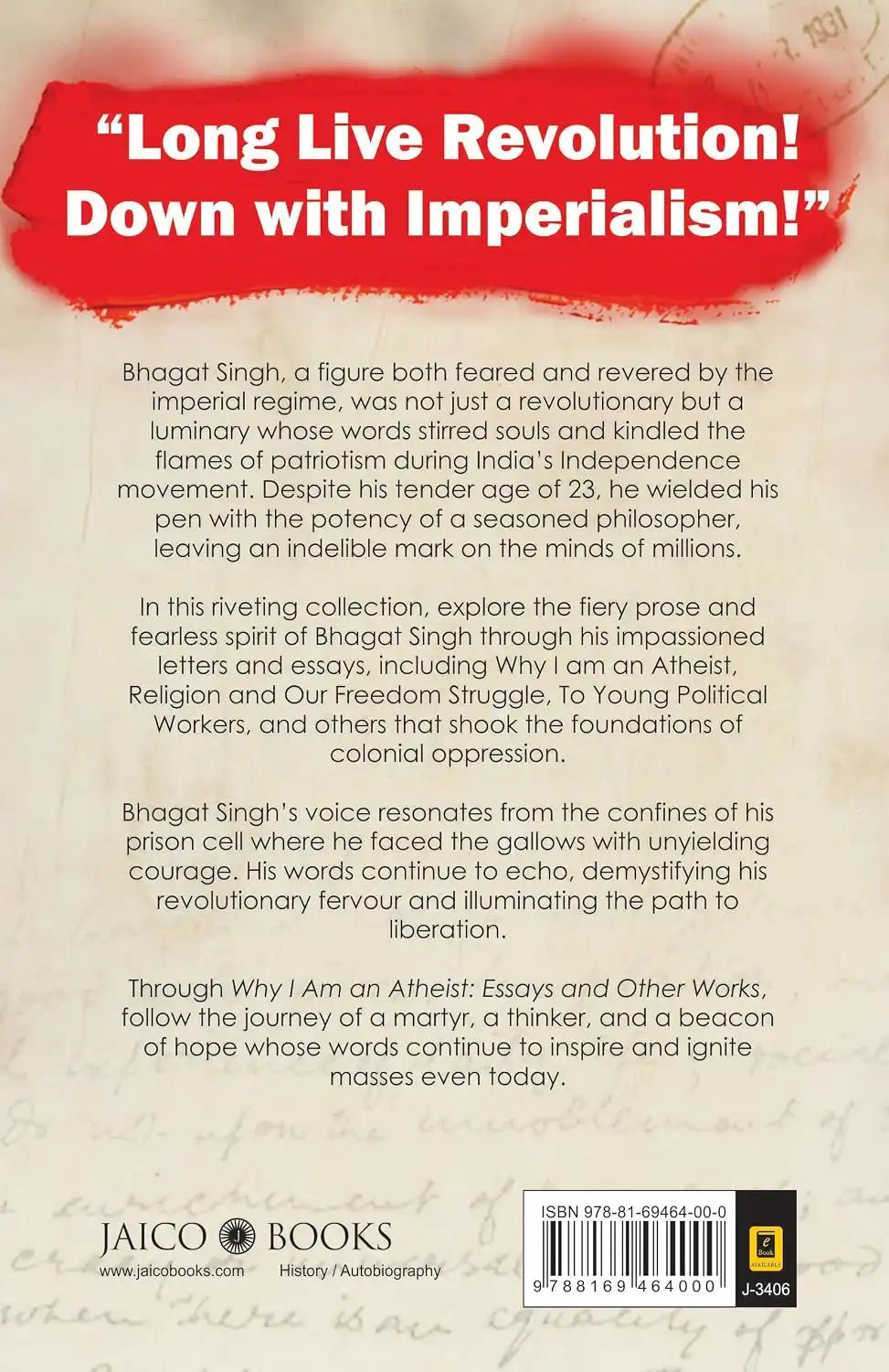 Why I Am An Atheist : Essays and Other Works