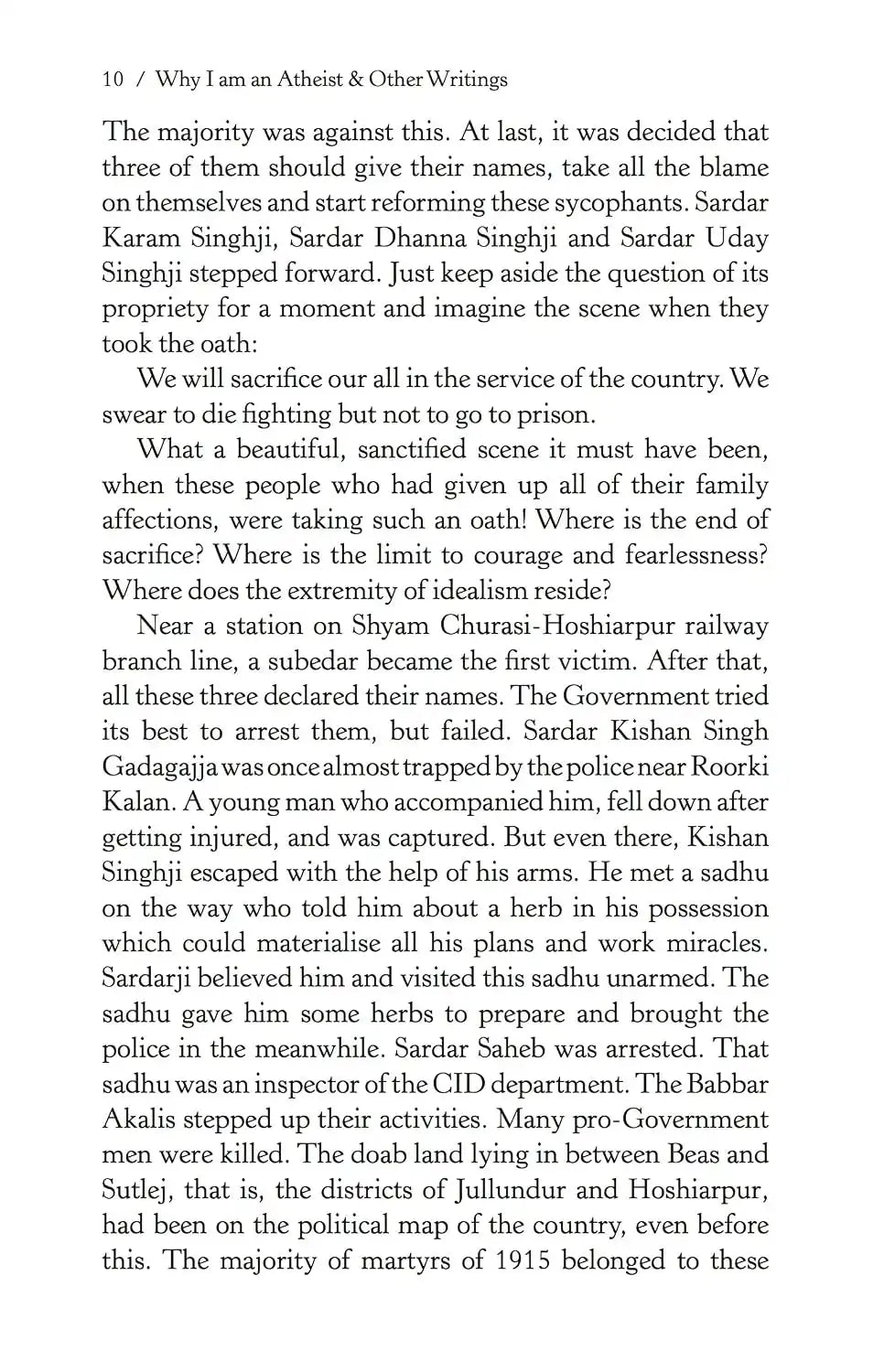 Why I Am An Atheist & Other Writings