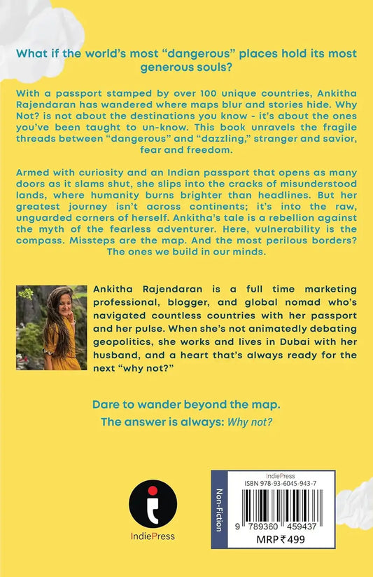 Why Not? Travel Odysseys Of An Indian Passport, An Unstoppable Woman, Many Misunderstood Lands