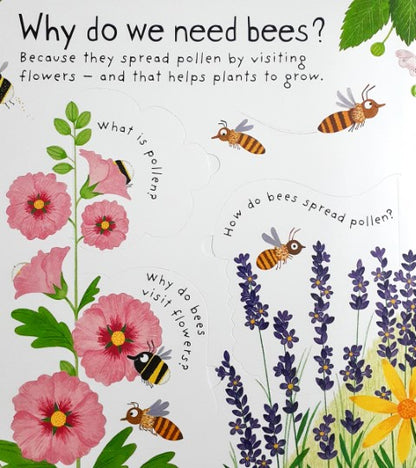 Usborne Lift The Flap First Questions And Answers Why Do We Need Bees