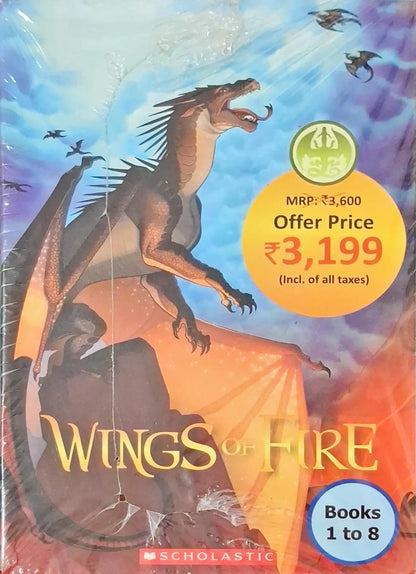 Wings of Fire Box Set #1 : Books 1 to 8 | Set of 8 Books