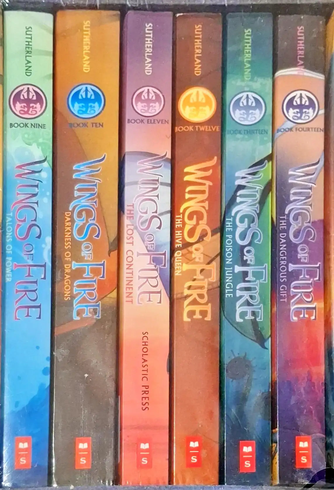 Wings of Fire Box Set #2 : Books 9 to 14 | Set of 6 Books