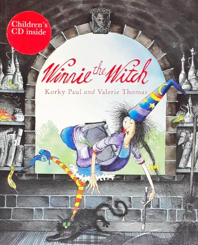 Winnie The Witch Children's CD Inside (P)