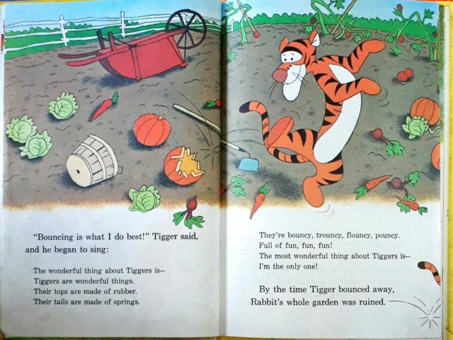 Walt Disney's Wonderful World Of Reading Winnie The Pooh And Tigger Too