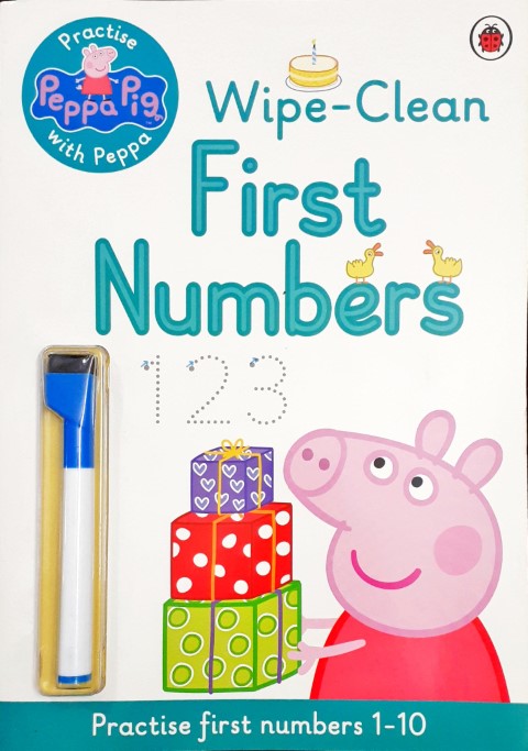 Peppa Pig : Wipe Clean First Numbers (1 - 10)