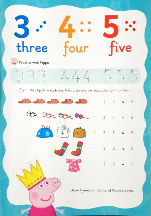 Peppa Pig: Wipe Clean First Counting (1 - 20)