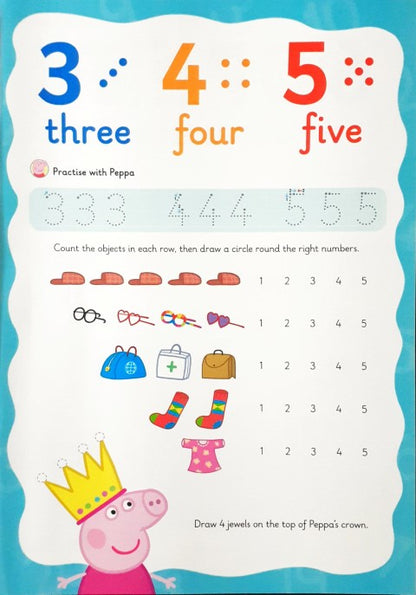 Peppa Pig: Wipe Clean First Counting (1 - 20)