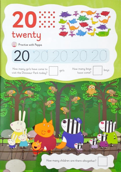 Peppa Pig: Wipe Clean First Counting (1 - 20)