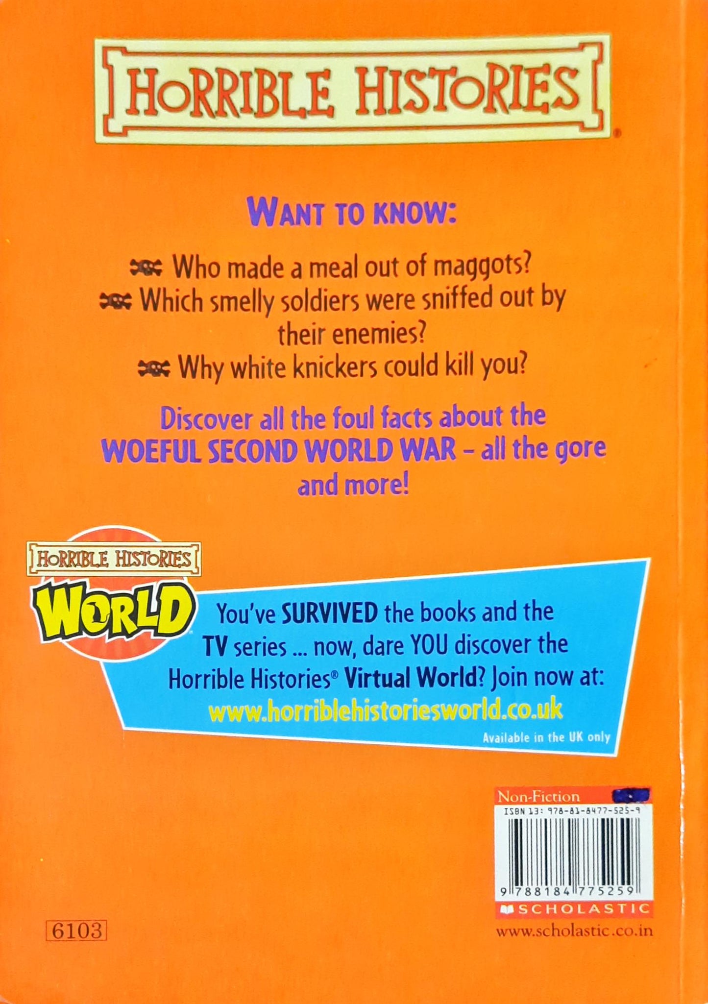 Horrible Histories Woeful Second World War (P)