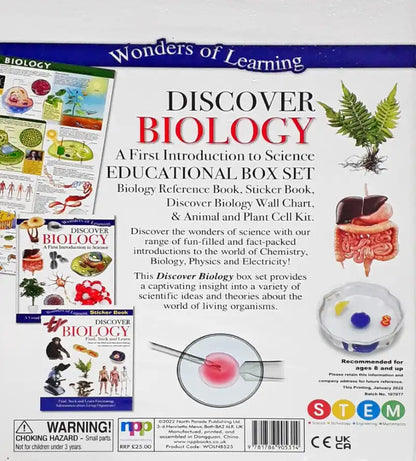 Wonders of Learning : Discover Biology (Educational Box Set)