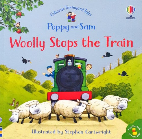 Usborne Farmyard Tales 20 Poppy and Sam Woolly Stops The Train