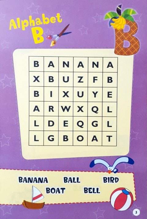 Word Search for Kids Book - 1