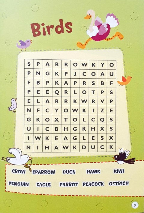 Word Search for Kids Book - 2