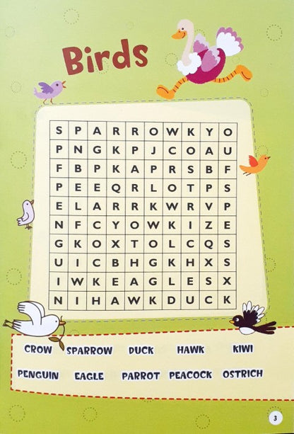 Word Search for Kids Book - 2