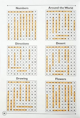 Word Search for Kids Book - 2