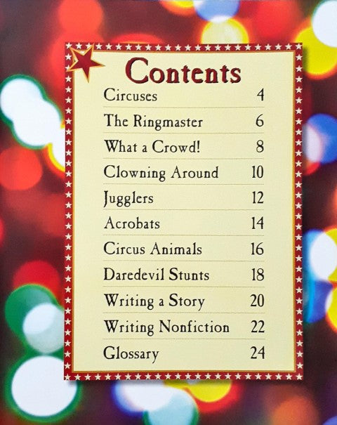 Storylands Circus Bizurkus Words For Writing