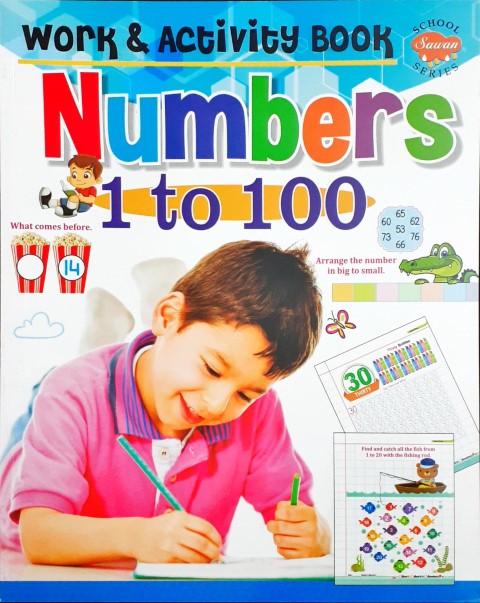 Work & Activity Book Numbers 1 To 100